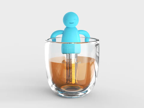 Funny Silicone Tea Infuser 3D Model