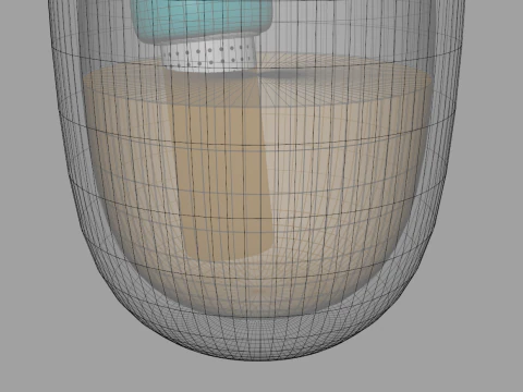 Funny Silicone Tea Infuser 3D Model