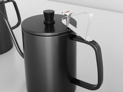 Gage Gooseneck Pour Over Coffee Kettle with Thermometer 3Dモデル