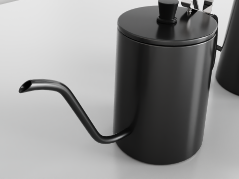 Gage Gooseneck Pour Over Coffee Kettle with Thermometer 3Dモデル