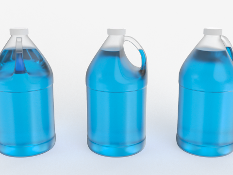 Gallon Bottle 3D Model