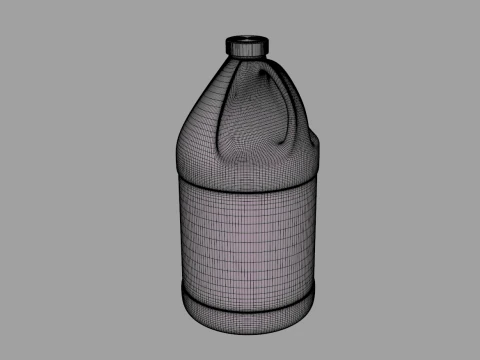 Gallon Bottle 3D Model