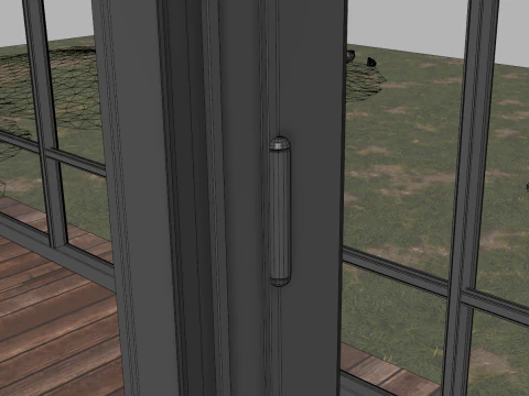 Garden Greenhouse 1 3D Model