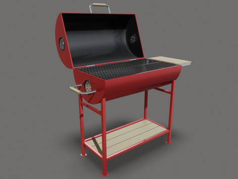 Garden Grill 3D Model
