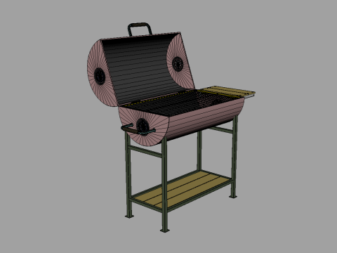 Garden Grill 3D 모델
