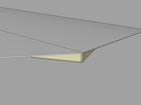 Garden Umbrella - 3 Meters Diameter 98ft Model 3D