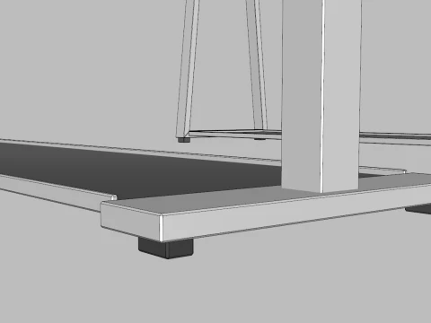 Garment Rack with Clothes and Hangers 3D Model