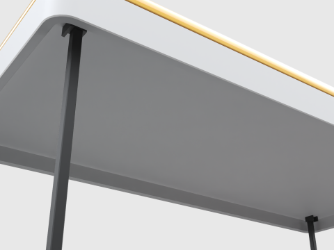 Gelato Push Cart 3D Model