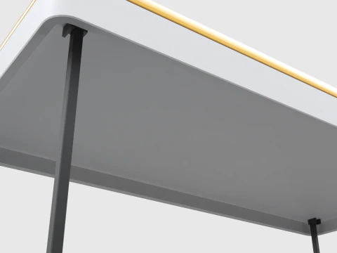 Gelato Push Cart 3D Model