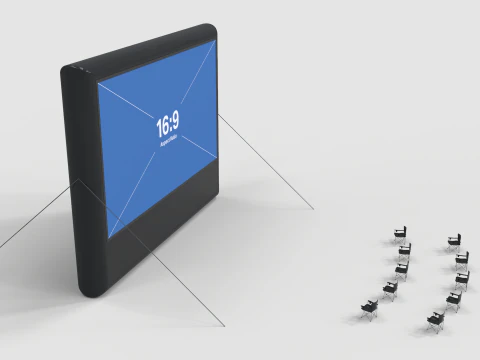 Giant Inflatable Screen 3D Model