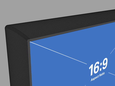 Giant Inflatable Screen 3D Model