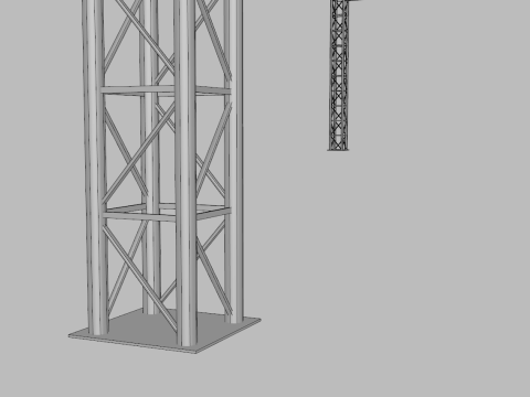 Giant Truss Arch Tent 3D 模型