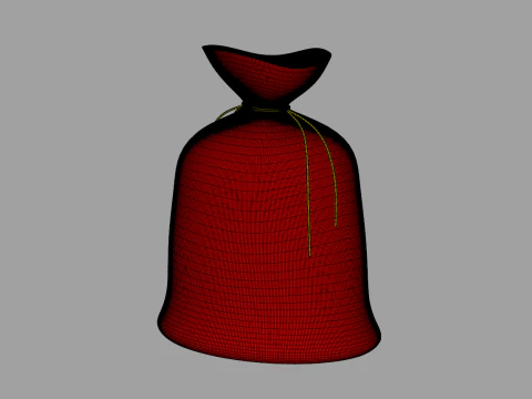 Gift Bag 3D Model
