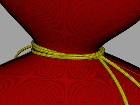 Gift Bag 3D Model