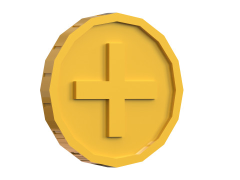 Gold Coins Pack 3D Modell