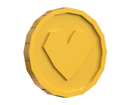 Gold Coins Pack 3D Modell