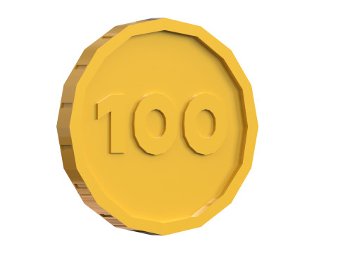 Gold Coins Pack 3D Modell