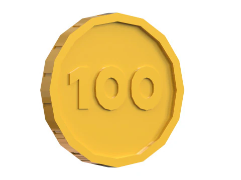 Gold Coins Pack 3D Model