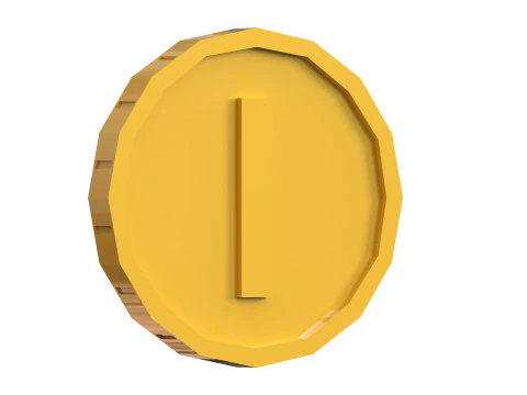 Gold Coins Pack 3D Model
