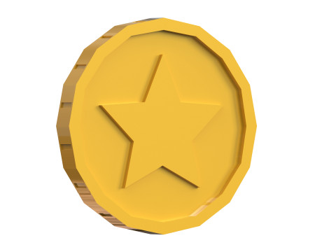 Gold Coins Pack 3D Modell