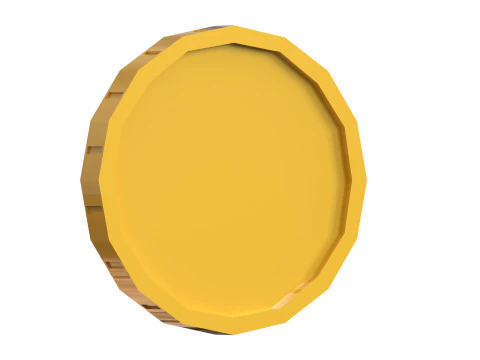 Gold Coins Pack 3D Model
