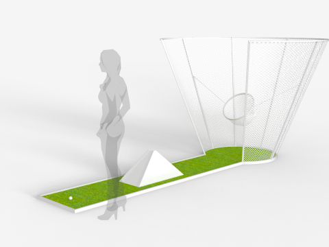 Golf Basket 3D Model