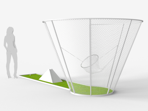 Golf Basket 3D Model