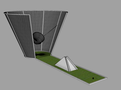 Golf Basket 3D Model