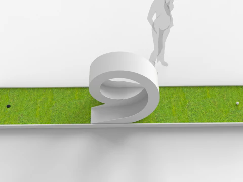 Golf Loop 3D Model
