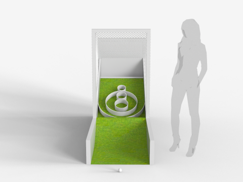 Golf Skeeball 3D मॉडल
