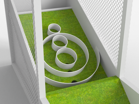Golf Skeeball 3D मॉडल