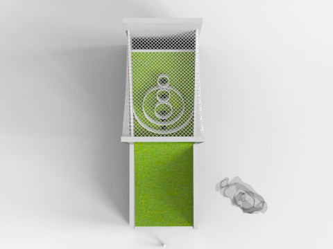 Golf Skeeball 3D मॉडल