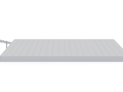 Hangar 63 Meters Long 3D Model