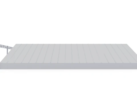 Hangar 63 Meters Long 3D Model