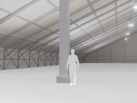 Hangar 63 Meters Long 3D Model