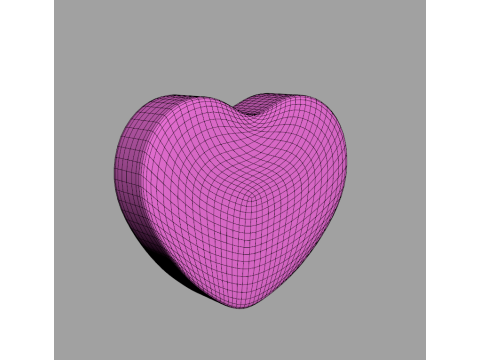 Heart Candies 3D Model