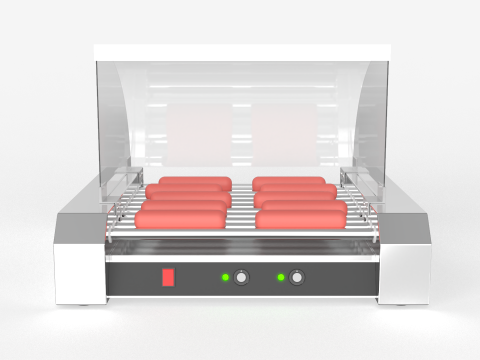 Hot Dogs Machine 3D मॉडल