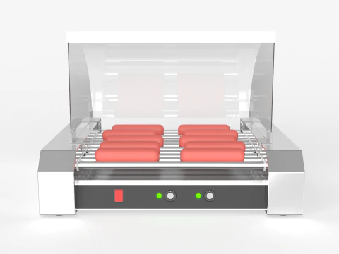 Hot Dogs Machine 3D Model