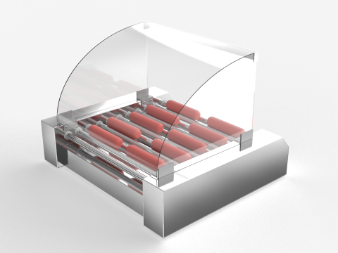 Hot Dogs Machine 3D मॉडल