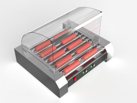 Hot Dogs Machine 3D मॉडल