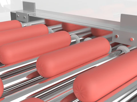 Hot Dogs Machine 3D Model
