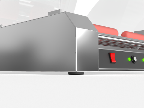 Hot Dogs Machine 3D मॉडल