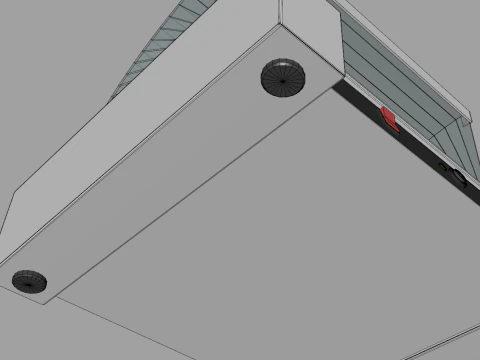 Hot Dogs Machine 3D Model