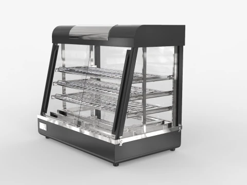 Hot Food Display 3D Model