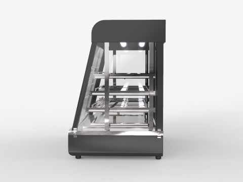 गर्म भोजन का प्रदर्शन 3D मॉडल