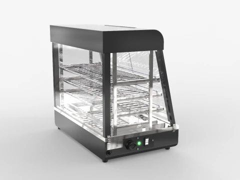 Hot Food Display 3D Model