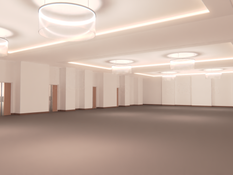Hotel Conference Hall 1 3D Модель