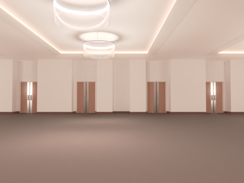 Hotel Conference Hall 1 3D Model