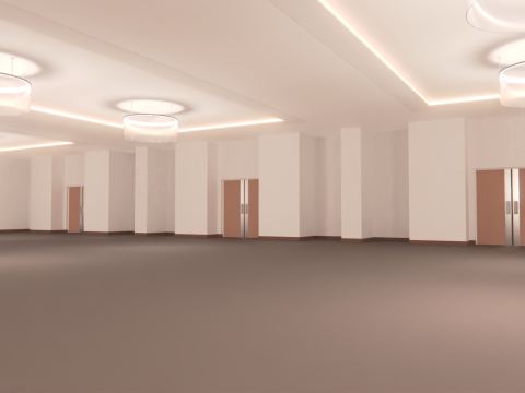 Hotel Conference Hall 1 3D Model