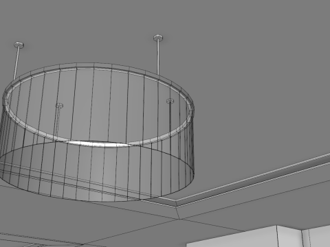 Hotel Conference Hall 1 3D Model